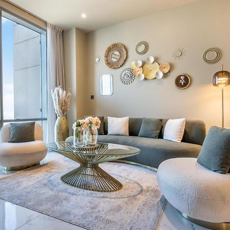 Bnbmehomes - Luxury 2B Apt - Al Habtoor - Amna Tower - 5044 Dubai Esterno foto