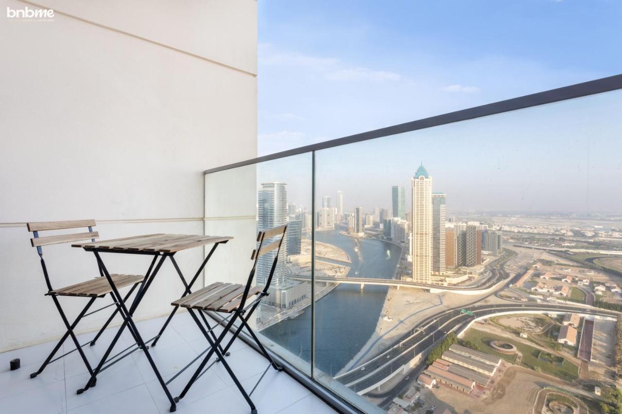 Bnbmehomes - Luxury 2B Apt - Al Habtoor - Amna Tower - 5044 Dubai Esterno foto