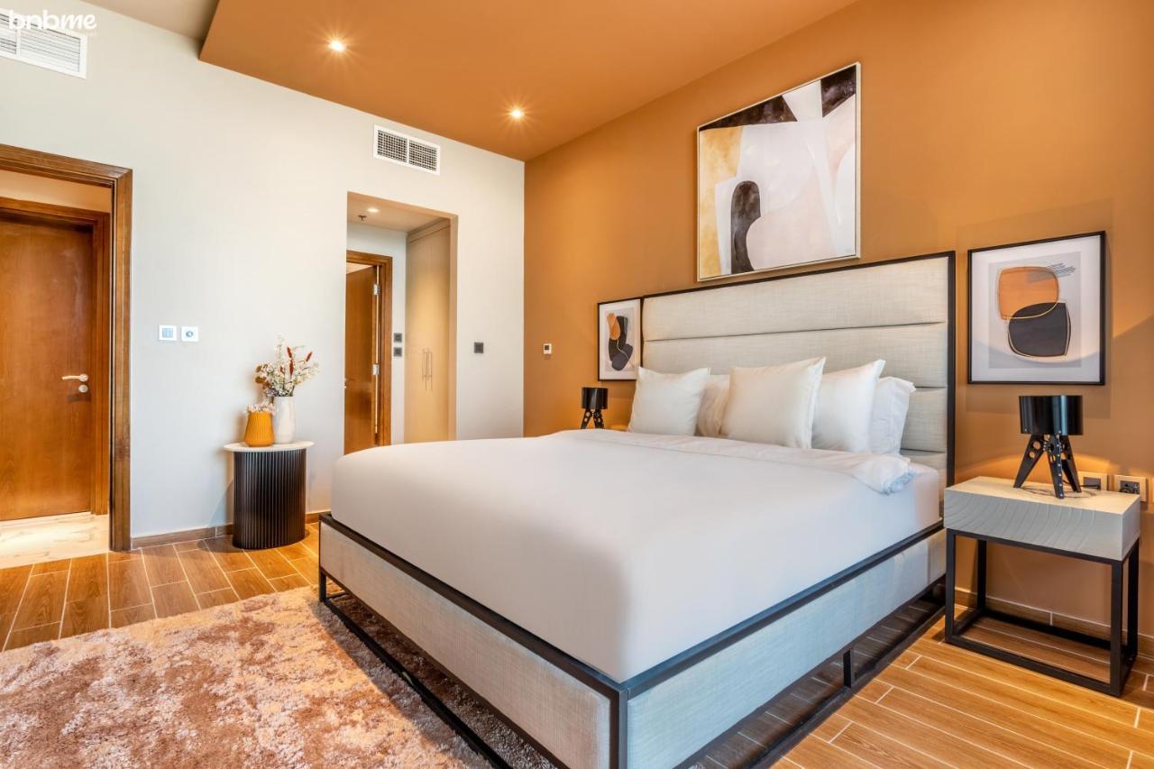 Bnbmehomes - Luxury 2B Apt - Al Habtoor - Amna Tower - 5044 Dubai Esterno foto