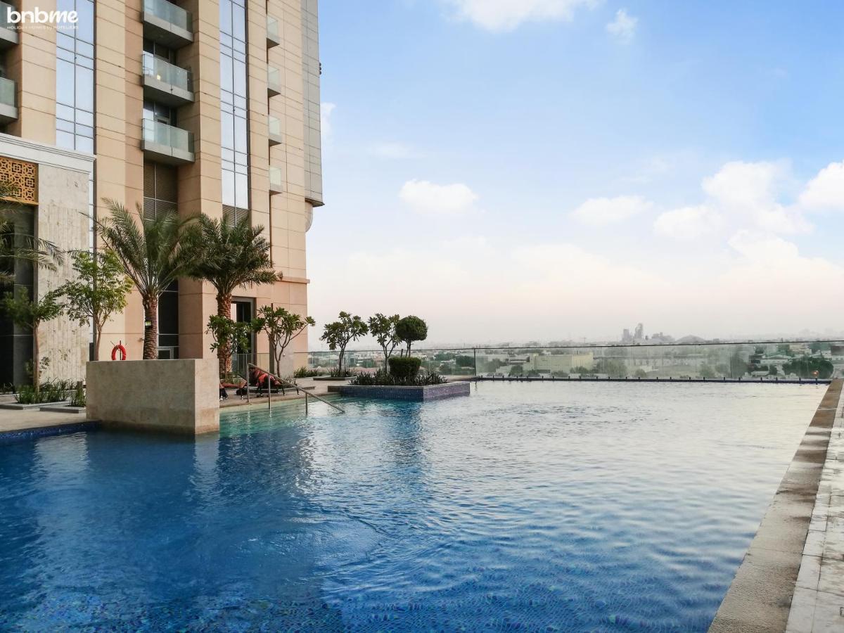 Bnbmehomes - Luxury 2B Apt - Al Habtoor - Amna Tower - 5044 Dubai Esterno foto