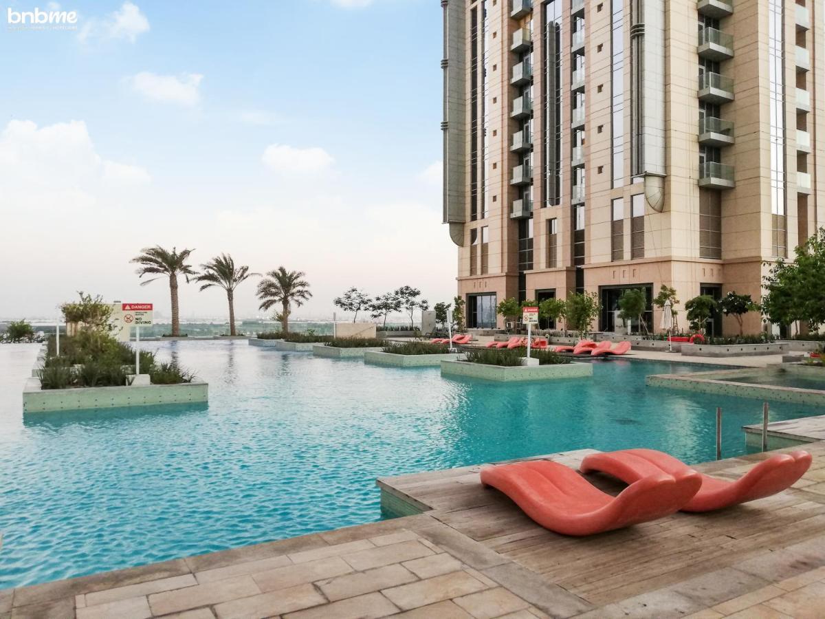 Bnbmehomes - Luxury 2B Apt - Al Habtoor - Amna Tower - 5044 Dubai Esterno foto